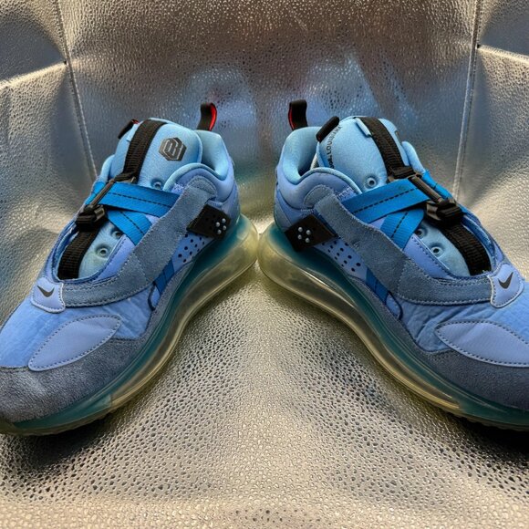 Size 10 Nike Odell Beckham Jr x Air Max 720 University Blue Mens Shoe DA4155-400 - Picture 6 of 11